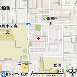 大阪府高槻市沢良木町11-4周辺の地図