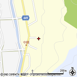 兵庫県相生市矢野町上土井447周辺の地図