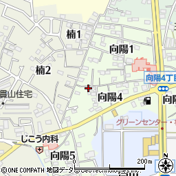 愛知県知多郡武豊町向陽4丁目5周辺の地図