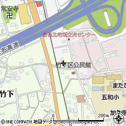 静岡県島田市竹下309-2周辺の地図