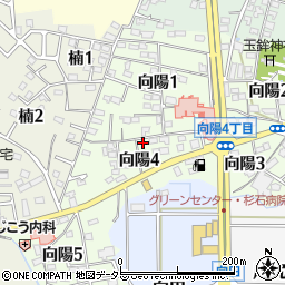 愛知県知多郡武豊町向陽4丁目30周辺の地図