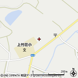 岡山県加賀郡吉備中央町上竹2042周辺の地図