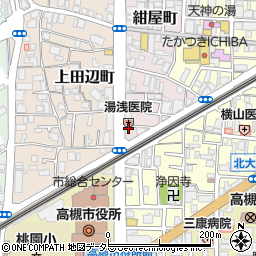 株式会社合掌堂高槻店周辺の地図