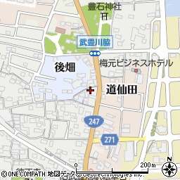 愛知県知多郡武豊町里中7-1周辺の地図