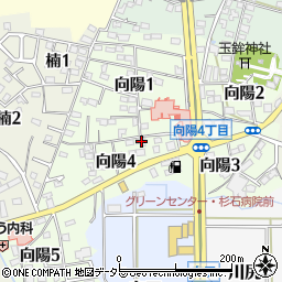 愛知県知多郡武豊町向陽4丁目33周辺の地図