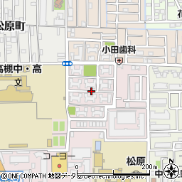 大阪府高槻市沢良木町11周辺の地図