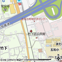 静岡県島田市竹下309-1周辺の地図