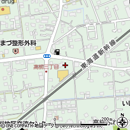 静岡県藤枝市高柳1615-2周辺の地図