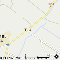 岡山県加賀郡吉備中央町上竹2090周辺の地図