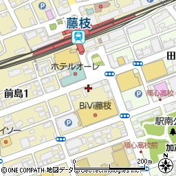 青島駐車場周辺の地図