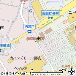 下青島公園周辺の地図