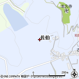 岡山県和気郡和気町佐伯456周辺の地図