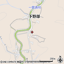 静岡県磐田市下野部1533-3周辺の地図
