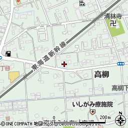 静岡県藤枝市高柳1953周辺の地図