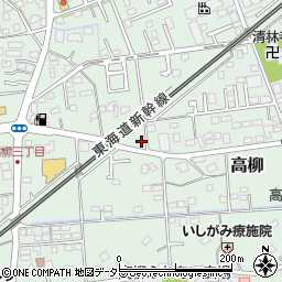 静岡県藤枝市高柳1938周辺の地図
