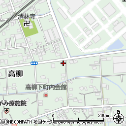 静岡県藤枝市高柳1707周辺の地図