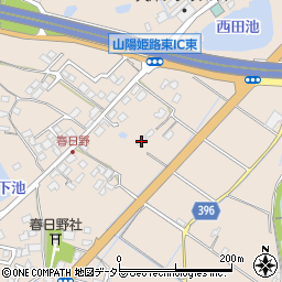 兵庫県姫路市飾東町塩崎871周辺の地図