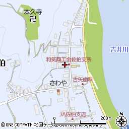 岡山県和気郡和気町佐伯383周辺の地図