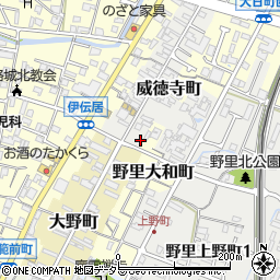 兵庫県姫路市威徳寺町39周辺の地図