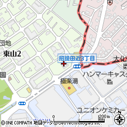 初田製作所東山倉庫周辺の地図