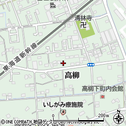 静岡県藤枝市高柳1981-1周辺の地図