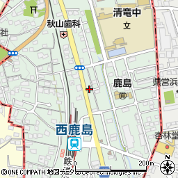 石田眼鏡時計店周辺の地図