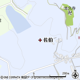 岡山県和気郡和気町佐伯510周辺の地図