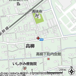 静岡県藤枝市高柳1994周辺の地図