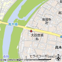 兵庫県姫路市花田町高木297周辺の地図