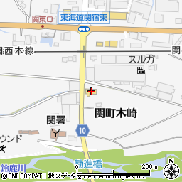 三重県亀山市関町木崎1805周辺の地図