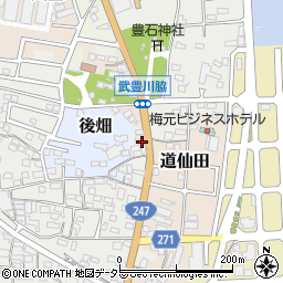 愛知県知多郡武豊町里中4-1周辺の地図