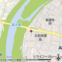 兵庫県姫路市花田町高木295周辺の地図
