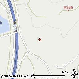 岡山県加賀郡吉備中央町上竹3026周辺の地図