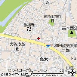 兵庫県姫路市花田町高木394周辺の地図