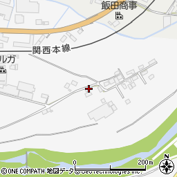 三重県亀山市関町木崎1833周辺の地図