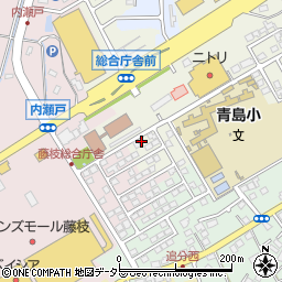静岡県藤枝市瀬戸新屋362-76周辺の地図