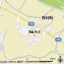 亀山急送株式会社周辺の地図