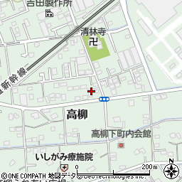 静岡県藤枝市高柳1993周辺の地図