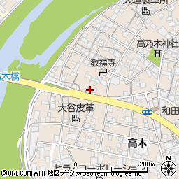 兵庫県姫路市花田町高木414周辺の地図
