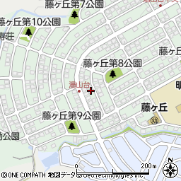 兵庫県川西市湯山台1丁目36周辺の地図
