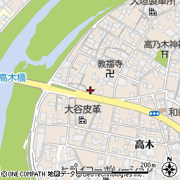 兵庫県姫路市花田町高木435周辺の地図