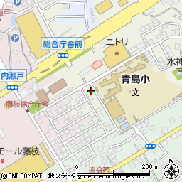 静岡県藤枝市瀬戸新屋362-23周辺の地図