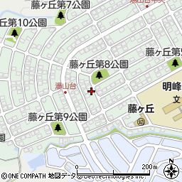 兵庫県川西市湯山台1丁目35周辺の地図