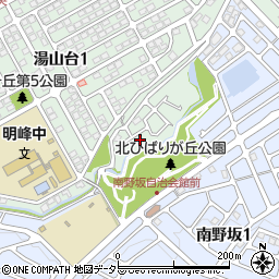兵庫県川西市湯山台1丁目86周辺の地図