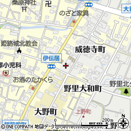 兵庫県姫路市威徳寺町34周辺の地図