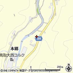 島根県浜田市内村町180周辺の地図