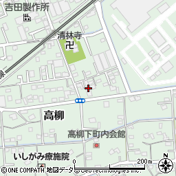 静岡県藤枝市高柳2553周辺の地図