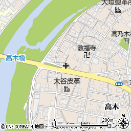 兵庫県姫路市花田町高木234周辺の地図