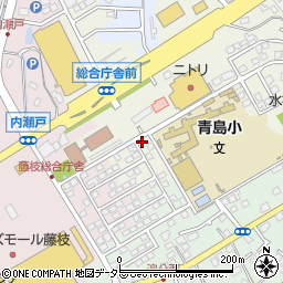 静岡県藤枝市瀬戸新屋362-19周辺の地図