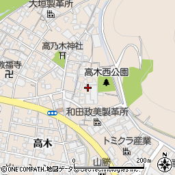 兵庫県姫路市花田町高木251周辺の地図